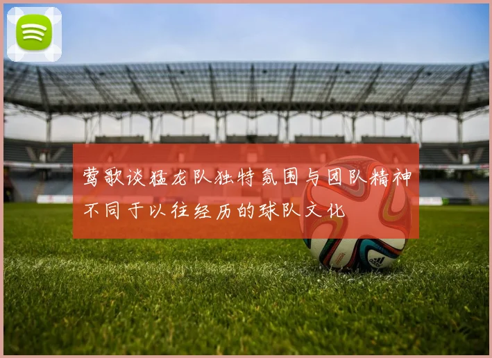 莺歌谈猛龙队独特氛围与团队精神不同于以往经历的球队文化